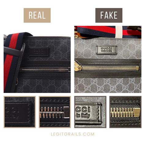 fake gucci messenger bag|how to spot a gucci bag.